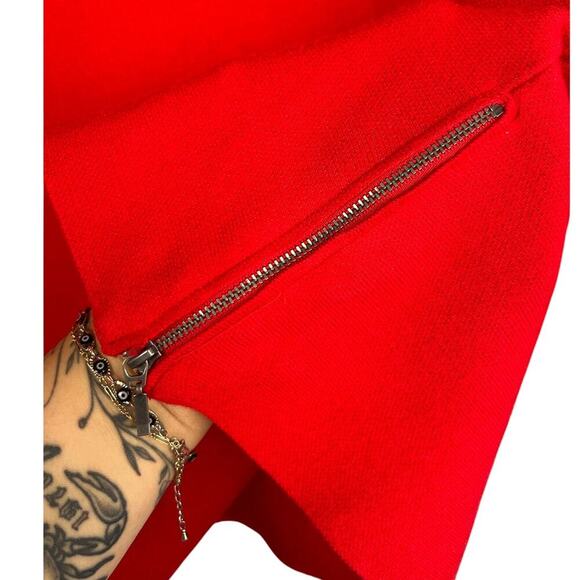 Tahari Red Turtle Neck 3/4 Sleeve Sweater Size M - Picture 3 of 9